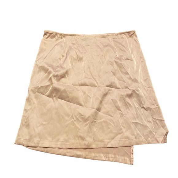 {Shein} Slip Skirt with thigh split mini pink - Picture 5 of 5